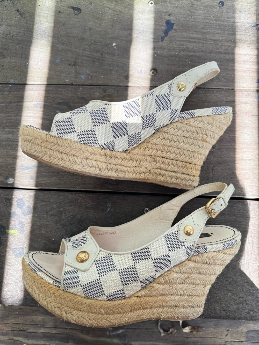 Louis Vuitton Damier Wedge